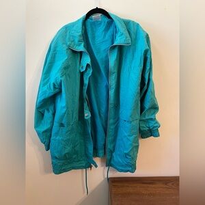 Rock Creek Casuals - Vibrant Teal Windbreaker Jacket